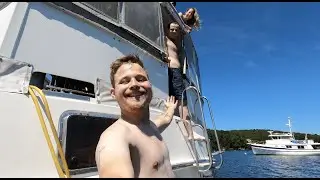THEY LIVE ON A BOAT!?!?