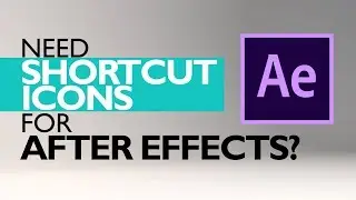 After Effects Shortcut Icons Complete Collection
