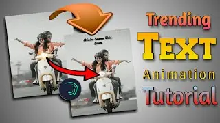 Trending Instagram Lyrics Status Video Editing | Alight Motion Video Editing Hindi | Text Animation