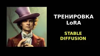 Тренировка модели LoRA для Stable Diffusion