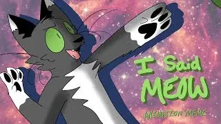 I Said Meow Animation Meme (Flipaclip)