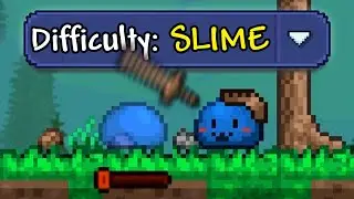 Terraria but I am a SLIME