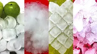ASMR HARD ICE EATING / CLEAR ICE