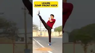 ‼️Deadliest jump front kick ❌tutorial