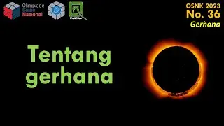 Pembahasan OSNK Astronomi 2023, no 36 - Tentang Gerhana