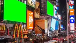 green screen glowsign boards