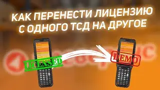 Как перенести лицензию Клеверенс с одного терминала сбора данных на другое