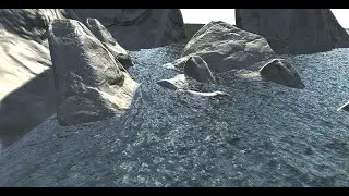 Unity 2019 - Distance Field Flow Map