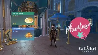 New Fontaine Recipes at Café Lucerne | Genshin Impact 4.0