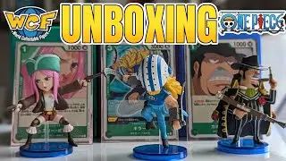 OPTCG Green Deck Mascots!~ | Unboxing One Piece WCF Figures