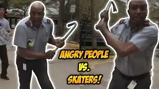 The Ultimate 🛹Skaters vs ANGRY People🤬 With Music (skateboarding, Music, Haters)