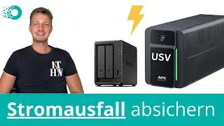 Connect a UPS to the Synology NAS to prevent data loss during power outages.