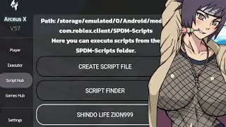 SHINDO LIFE SCRIPT FOR ARCEUS X V57 ROBLOX |  Hack GUI | AUTO FARM  | *MEDIAFIRE 2021*