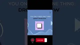 Canva Hack: Shadow effect