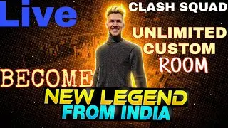🔴 Live Free Fire Unlimited CS CUSTOM Room Matches For Subcriber