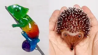 🦎Chameleons and 🦔Hedgehog DIY with Nano Tape!