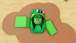 R63 GREEN BEAN STUCK IN QUICKSAND | ROBLOX ANIMATION