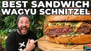 Crumbed Wagyu Schnitzel Sandwich Recipe