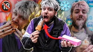 PROBANDO la COMIDA más RARA de todo MADRID!! 🍽️ *¿COMIDA CON NITRÓGENO LÍQUIDO?* [jajalex3]