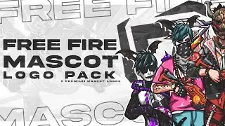 Free Fire Top Free Mascot Logo Pack || Latest Mascot logo pack Free Fire || Dk Gfx