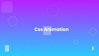 How to create Animated Background | CSS Animation