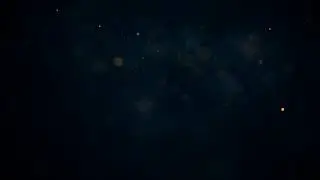 glowing particles on dark background HD circle