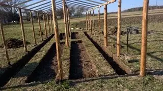 Теплица 12x4 за неделю !!
