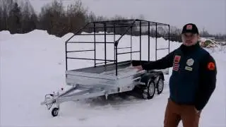 Анонс двухосного прицепа Экспедиция 