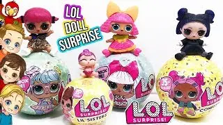 LOL Surprise  Dolls:  LOL Confetti Pop | Lil Sisters Series 3 | LOL Series 1 | LOL Series 2