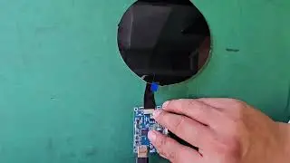 5inch 1080x1080 Round LCD Screen Circle LCD Display With HDM LCD Controller Board