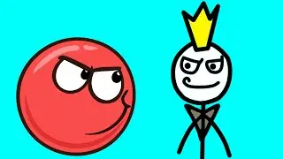 КРАСНЫЙ ШАРИК в стране СТИКМЕНОВ #11  НОВАЯ ИСТОРИЯ  Мультик ИГРА Draw a Stickman EPIC 3