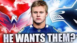 MATVEI MICHKOV WANTS CAPITALS OR CANUCKS? MANIPULATING THE DRAFT? 2023 NHL Top Prospects Rumours
