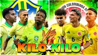 Jugador x Jugador / Brasil vs Colombia / ¿Quién Tiene Mejores Jugadores?