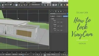 3DS MAX | How to lock VrayCam