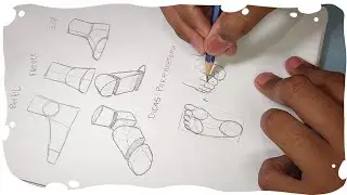 COMO DESENHAR PÉS MELHORES