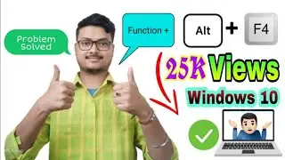 ALT + F4 Not Working  Problem Solved | ShutDown restart | by AugTech