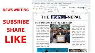 How to Design Newspaper in MS Word | Newspaper Layout Design Tutorial | Easy Step-by-Step Guide
