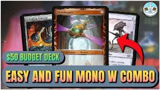 Let's Combo Off With Mono White! | $50 Combo Deck | EDH | Magic The Gathering