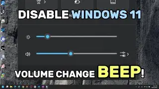 How to Disable Volume Ding/Beep Sound on Windows 11 & 10 (Easy Fix!)