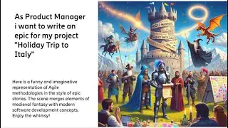 Agile Epics and Stories