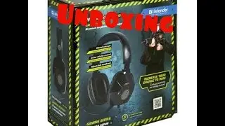 Unboxing (обзор) игровых наушников с микрофоном Defender