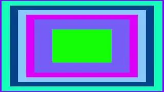 Rectangle Shape Colourful Transitions | Transparent Background | Free Green Screen Effect