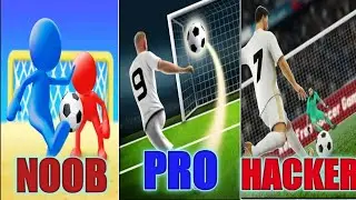 noob vs pro vs hacker | Super Goal