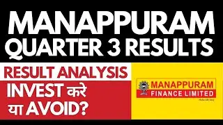 Manappuram Finance Quarter 3 Results • Manappuram Finance Breaking News • Dailystock