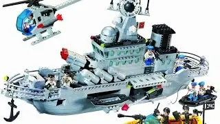 Обзор: Brick 821 Ракетный крейсер.  Китайское ЛЕГО?  ЧТОООО??