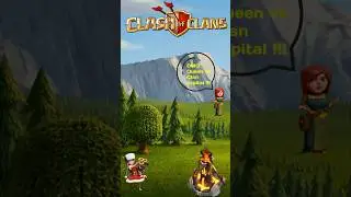 queen vs inferno tower capital clan (Clash of clans) #coc #clashofclans #shorts