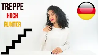 Learn German / How do you say this in German? - Up / down stairs