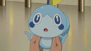 SOBBLE EN SU PRIMER COMBATE, POKEMON VIAJES CAPITULO 54 #sobble #inteleon