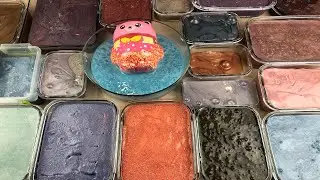 MIXING ALL MY PRETTY SLIME ! Satisfying Slime Video ! LIKE EVA