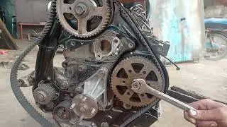 mazda B2200 kia sportage engine  timing #R2engine  #kiaengine #E2200 #masterautos